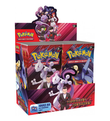 DISPLAY DE 36 BOOSTERS RIVALITE DESTINEES EV10 / CARTE POKEMON VF