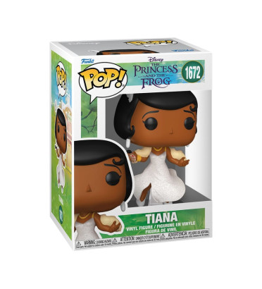 TIANA WITH GLITTER / LA PRINCESSE ET LA GRENOUILLE / FIGURINE FUNKO POP