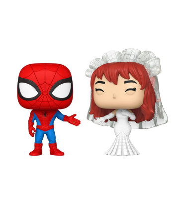 2 PACK SPIDER-MAN AND MJ / MARVEL / FIGURINE FUNKO POP