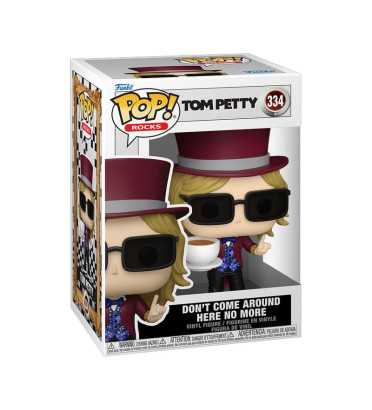 TOM PETTY / DON'T COME AROUND HERE NO MORE / FIGURINE FUNKO POP TOM PETTY / DON'T COME AROUND HERE NO MORE / FIGURINE FUNKO POP