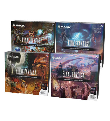 CASE DE 4 SCENE BOX FINAL FANTASY / CARTE MAGIC ANGLAISE