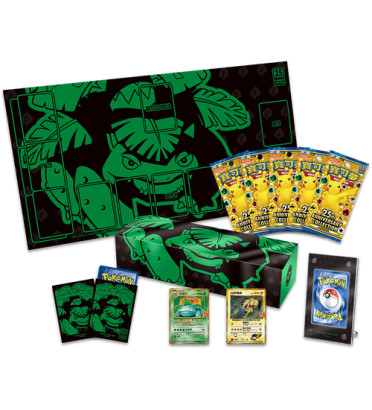 Coffret Pokémon Florizarre 25th Anniversary carte Pokémon chinoise Collector