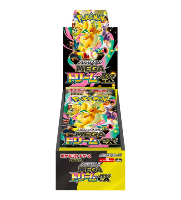 DISPLAY DE 10 BOOSTERS MEGA DREAM M2A / CARTE POKEMON JAPONAISE