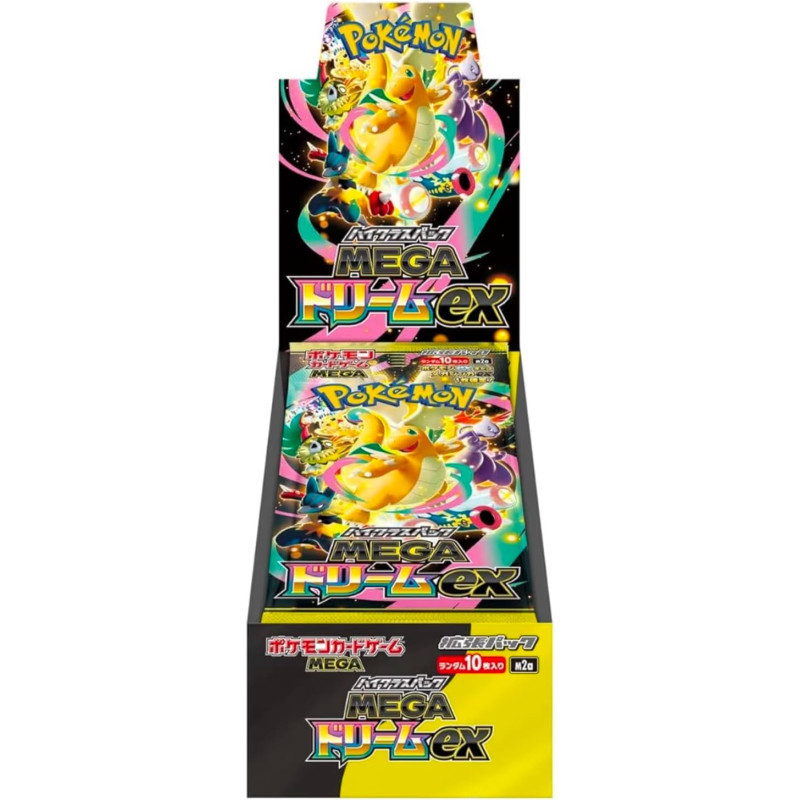 DISPLAY DE 10 BOOSTERS MEGA DREAM M2A / CARTE POKEMON JAPONAISE