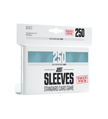 VALUE PACK JUST SLEEVES STANDARD SIZE X250 / GAMEGENIC