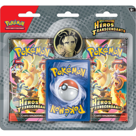DUO PACK HEROS TRANSCENDANTS ME2.5 / CARTE POKEMON VF