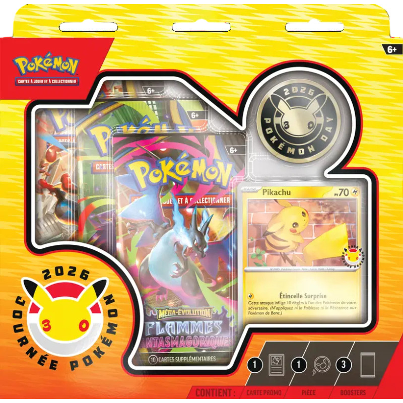 COFFRET POKEMON DAY 2026 / CARTE POKEMON VF