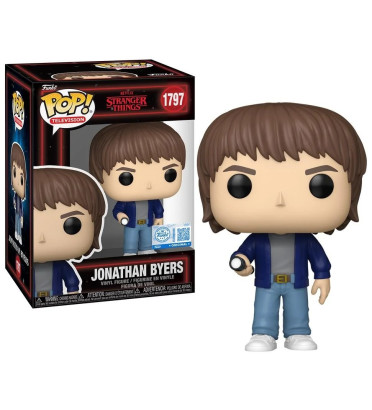 JONATHAN BYERS AVEC LAMPE / STRANGER THINGS / FIGURINE FUNKO POP / EXCLUSIVE SPECIAL EDITION