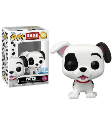 PATCH / LES 101 DALMATIENS / FIGURINE FUNKO POP / EXCLUSIVE SPECIAL EDITION / FLOCKED