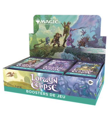 DISPLAY DE 30 BOOSTERS LORWYN ECLIPSED / CARTE MAGIC VF