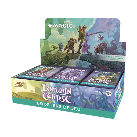 DISPLAY DE 30 BOOSTERS LORWYN ECLIPSED / CARTE MAGIC VF