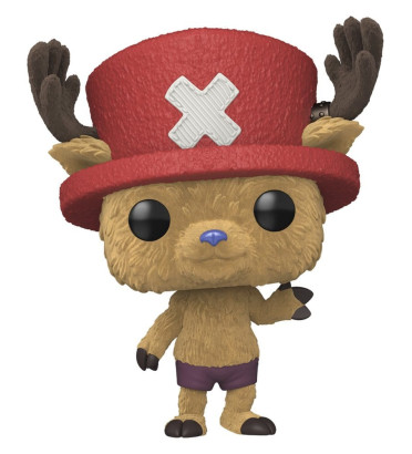 TONY TONY CHOPPER / ONE PIECE NETFLIX / FIGURINE FUNKO POP / FLOCKED