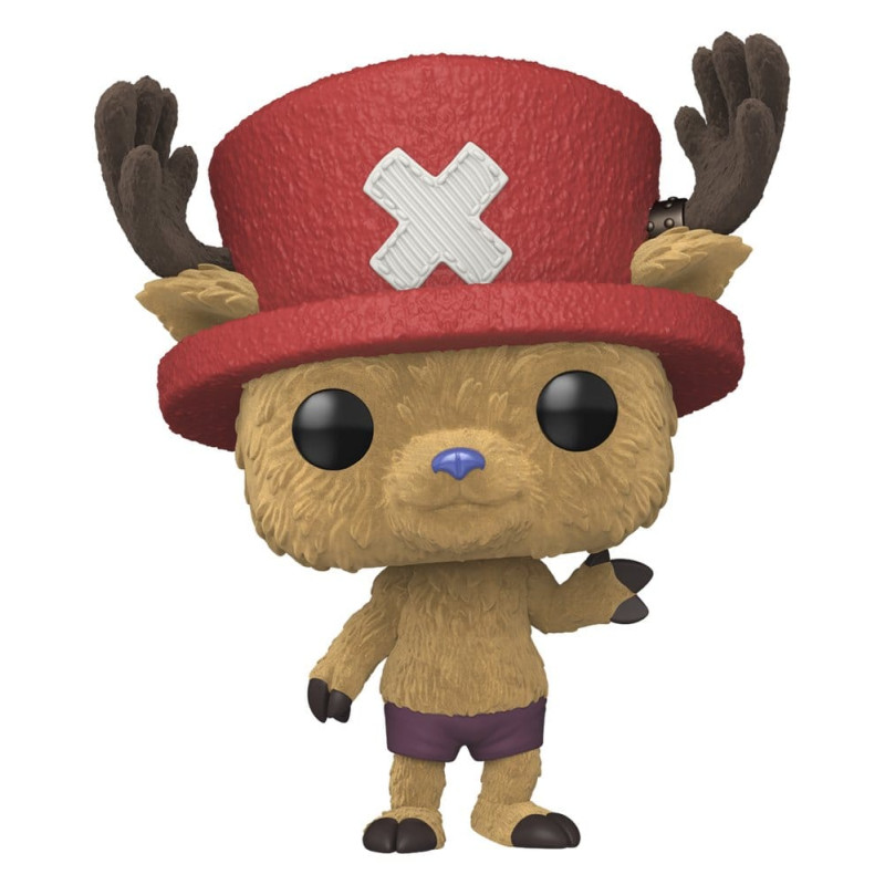 TONY TONY CHOPPER / ONE PIECE NETFLIX / FIGURINE FUNKO POP / FLOCKED