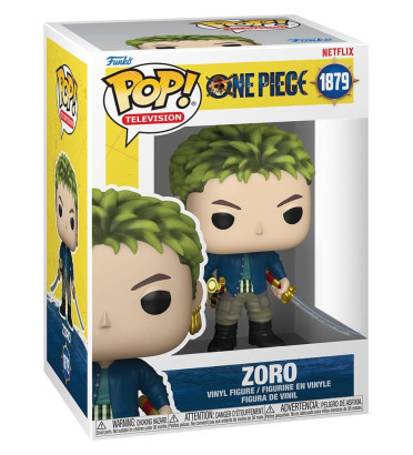 ZORO / ONE PIECE NETFLIX / FIGURINE FUNKO POP ZORO / ONE PIECE NETFLIX / FIGURINE FUNKO POP