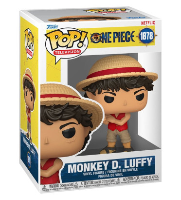 MONKEY D. LUFFY / ONE PIECE NETFLIX / FIGURINE FUNKO POP
