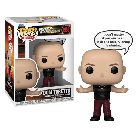 DOM TORETTO SAYING / FAST AND FURIOUS / FIGURINE FUNKO POP