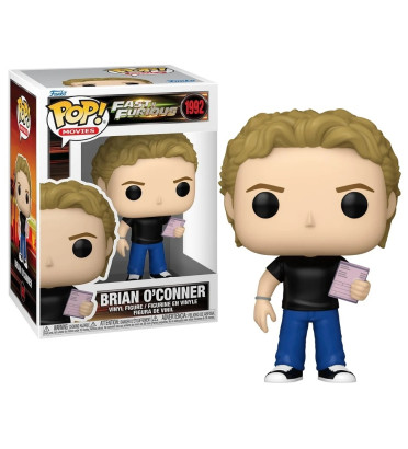 BRIAN O'CONNER / FAST AND FURIOUS / FIGURINE FUNKO POP