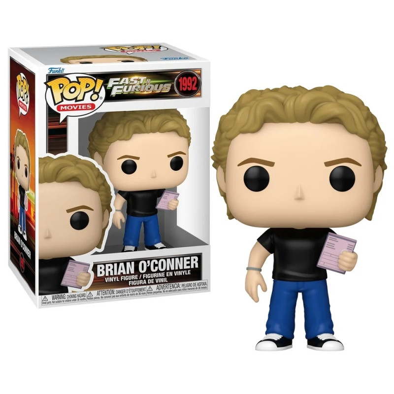 BRIAN O'CONNER / FAST AND FURIOUS / FIGURINE FUNKO POP