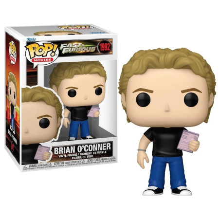 BRIAN O'CONNER / FAST AND FURIOUS / FIGURINE FUNKO POP