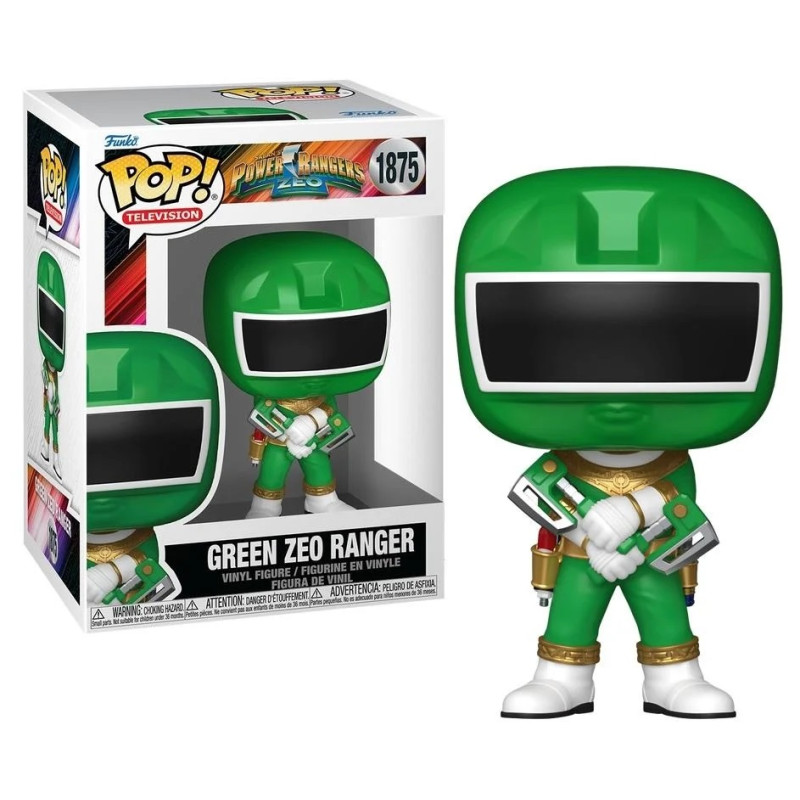 GREEN ZEO RANGER / POWER RANGERS ZEO / FIGURINE FUNKO POP