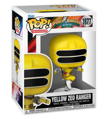YELLOW ZEO RANGER / POWER RANGERS ZEO / FIGURINE FUNKO POP