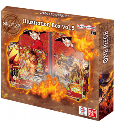 COFFRET ILLUSTATION BOX VOL 5 IB-05 / CARTE ONE PIECE ANGLAISE