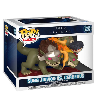 SUNG JINWOO VS CERBERUS / SOLO LEVELING / FIGURINE FUNKO POP SUNG JINWOO VS CERBERUS / SOLO LEVELING / FIGURINE FUNKO POP