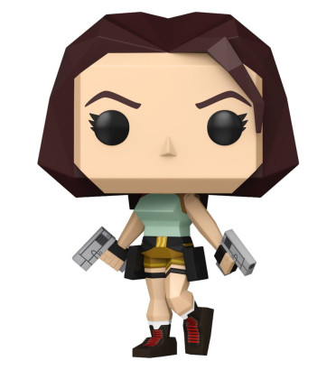 LARA CROFT POLYGON / TOMB RAIDER / FIGURINE FUNKO POP