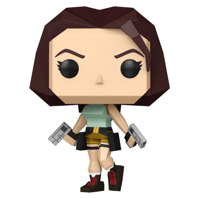 LARA CROFT POLYGON / TOMB RAIDER / FIGURINE FUNKO POP