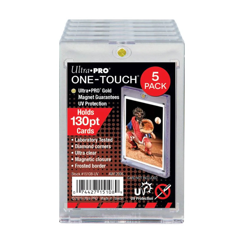 LOT DE 5 ONE TOUCH MAGNETIC HOLDER 130PT / ULTRA PRO