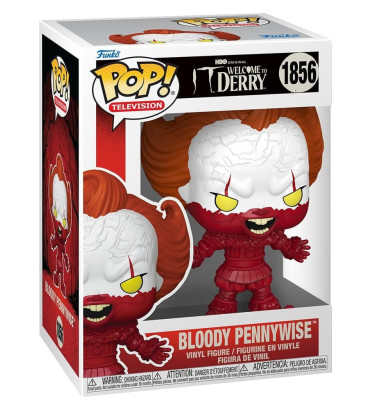 BLOODY PENNYWISE / IT WELCOME TO DERRY / FIGURINE FUNKO POP BLOODY PENNYWISE / IT WELCOME TO DERRY / FIGURINE FUNKO POP