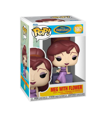 MEG WITH FLOWER / HERCULES 25TH / FIGURINE FUNKO POP MEG WITH FLOWER / HERCULES 25TH / FIGURINE FUNKO POP