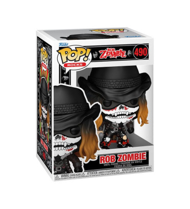 ROB ZOMBIE WITH BANDANA / ROB ZOMBIE / FIGURINE FUNKO POP ROB ZOMBIE WITH BANDANA / ROB ZOMBIE / FIGURINE FUNKO POP