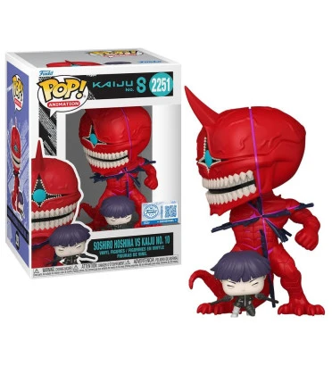 SOSHIRO HOSHINA VS KAIJU NO 10 / KAIJU NO 8 / FIGURINE FUNKO POP / EXCLUSIVE SPECIAL EDITION SOSHIRO HOSHINA VS KAIJU NO 10 / KAIJU NO 8 / FIGURINE FUNKO POP / EXCLUSIVE SPECIAL EDITION