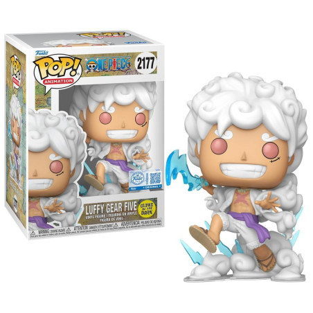 LUFFY GEAR FIVE / ONE PIECE / FIGURINE FUNKO POP / EXCLUSIVE SPECIAL EDITION / GITD