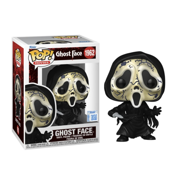GHOST FACE DISTRESSED MASK / GHOST FACE / FIGURINE FUNKO POP / EXCLUSIVE SPECIAL EDITION
