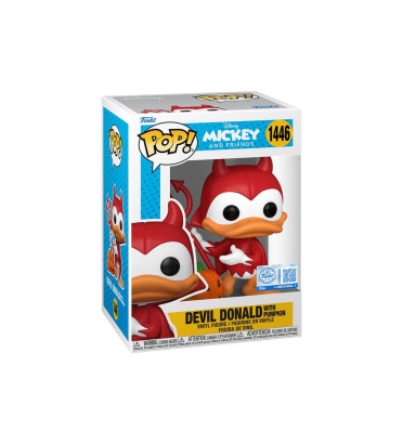 DEVIL DONALD WITH PUMPKIN / MICKEY AND FRIENDS / FIGURINE FUNKO POP