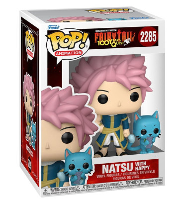 NATSU WITH HAPPY / FAIRY TAIL 100 YEARS QUEST / FIGURINE FUNKO POP NATSU WITH HAPPY / FAIRY TAIL 100 YEARS QUEST / FIGURINE FUNKO POP