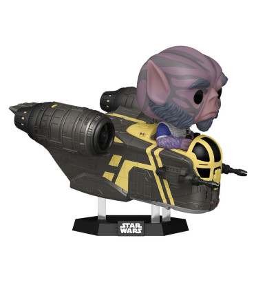 ZEB ORRELIOS IN THE RAZOR CHEST / STAR WARS THE MANDALORIAN AND GROGU / FIGURINE FUNKO POP