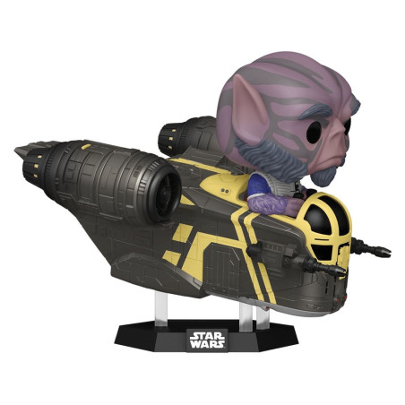 ZEB ORRELIOS IN THE RAZOR CHEST / STAR WARS THE MANDALORIAN AND GROGU / FIGURINE FUNKO POP