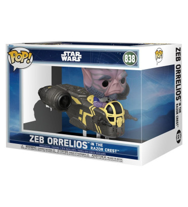 ZEB ORRELIOS IN THE RAZOR CHEST / STAR WARS THE MANDALORIAN AND GROGU / FIGURINE FUNKO POP ZEB ORRELIOS IN THE RAZOR CHEST / STAR WARS THE MANDALORIAN AND GROGU / FIGURINE FUNKO POP