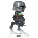 THE MANDALORIAN WITH GROGU IN IMPERIAL REMNANT AT-RT / STAR WARS THE MANDALORIAN AND GROGU / FIGURINE FUNKO POP
