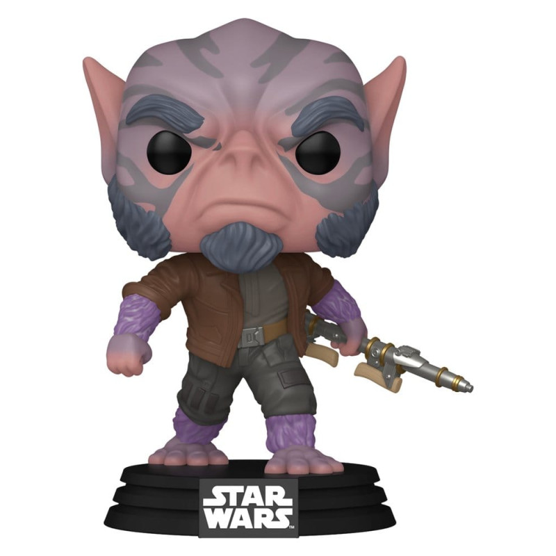 ZEB ORRELIOS / STAR WARS THE MANDALORIAN AND GROGU / FIGURINE FUNKO POP