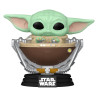 GROGU IN PRAM / STAR WARS THE MANDALORIAN AND GROGU / FIGURINE FUNKO POP