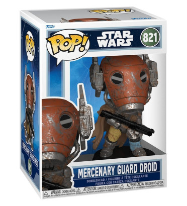 MERCENARY GUARD DROID / STAR WARS THE MANDALORIAN AND GROGU / FIGURINE FUNKO POP MERCENARY GUARD DROID / STAR WARS THE MANDALORIAN AND GROGU / FIGURINE FUNKO POP