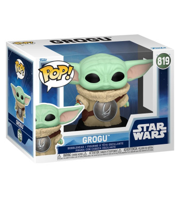 GROGU / STAR WARS THE MANDALORIAN AND GROGU / FIGURINE FUNKO POP