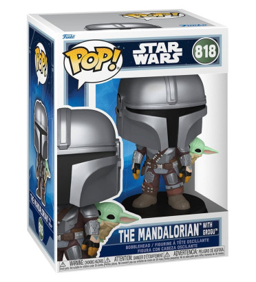 THE MANDALORIAN WITH GROGU / STAR WARS THE MANDALORIAN AND GROGU / FIGURINE FUNKO POP THE MANDALORIAN WITH GROGU / STAR WARS THE MANDALORIAN AND GROGU / FIGURINE FUNKO POP