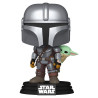 THE MANDALORIAN WITH GROGU / STAR WARS THE MANDALORIAN AND GROGU / FIGURINE FUNKO POP