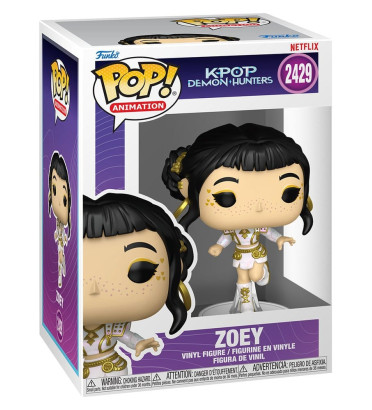 ZOEY WHAT IT SOUNDS LIKE / K-POP DEMON HUNTERS / FIGURINE FUNKO POP