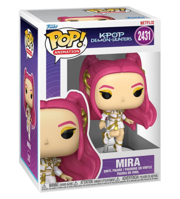 MIRA WHAT IT SOUNDS LIKE / K-POP DEMON HUNTERS / FIGURINE FUNKO POP MIRA WHAT IT SOUNDS LIKE / K-POP DEMON HUNTERS / FIGURINE FUNKO POP